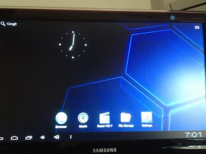 TV con miniPC Android 4.0