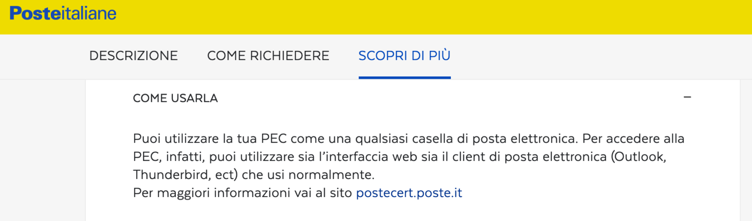 Come Rinnovare La PEC Di Posteitaliane? #FAIL | | Il Taccuino Di ...